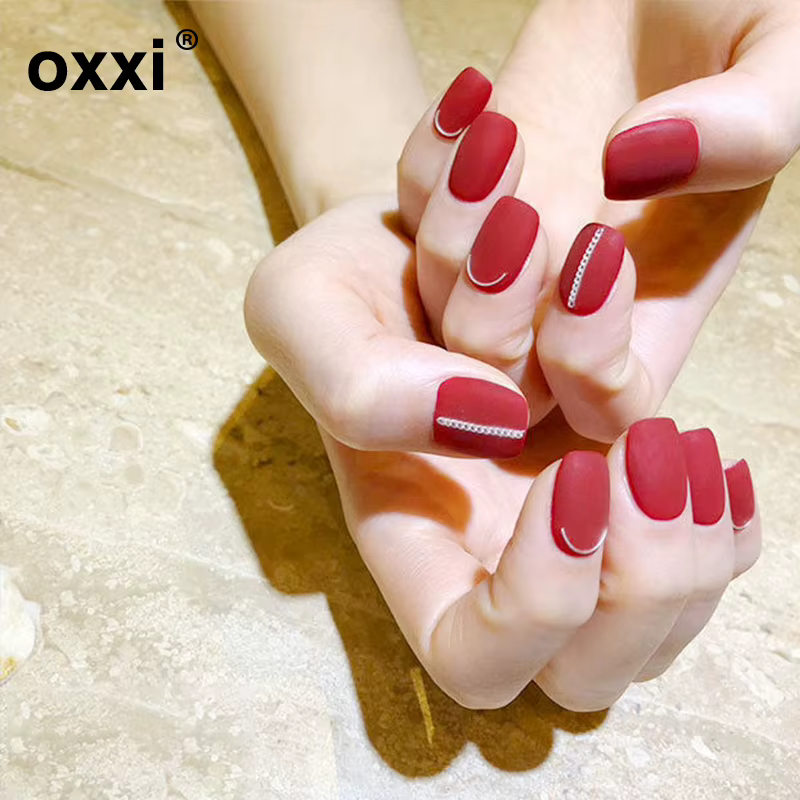 OXXI nouveau velours mat couche de finition Semi-permanent UV vernis à ongles Gel hybride