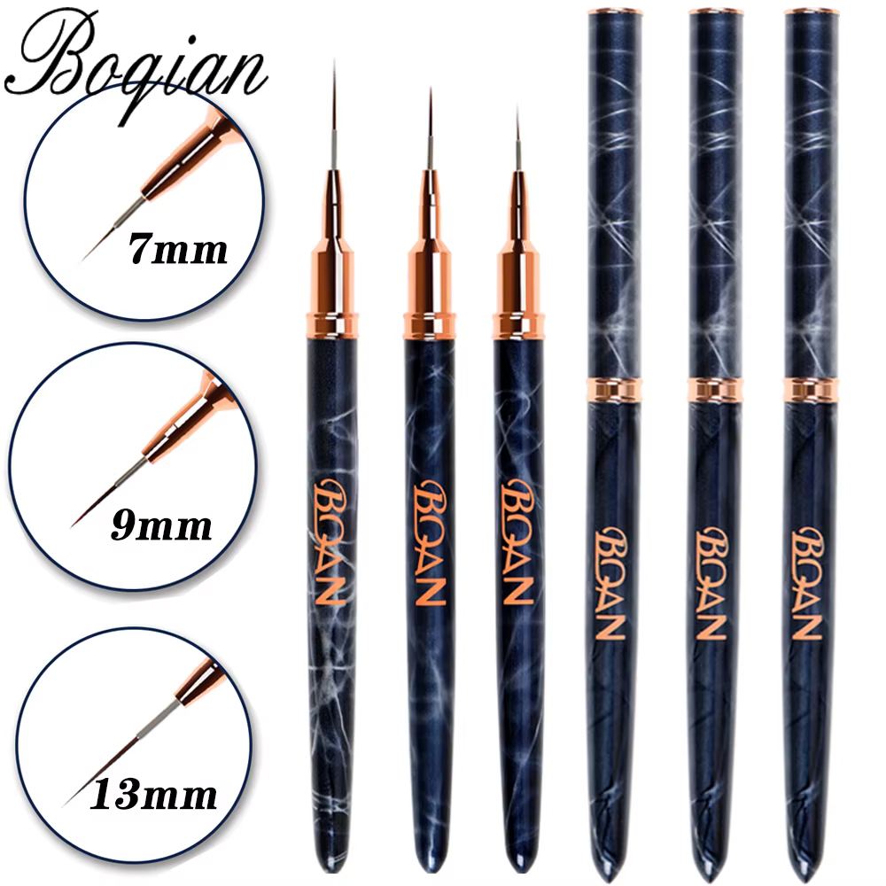 BQAN – brosse à ongles à revêtement marbré