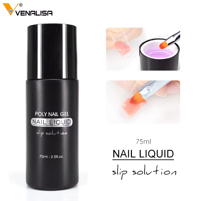 Nail Art bricolage français Extension d'ongle couverture complète acrylique ongles gelée UV Gel gomme VENALISA Poly