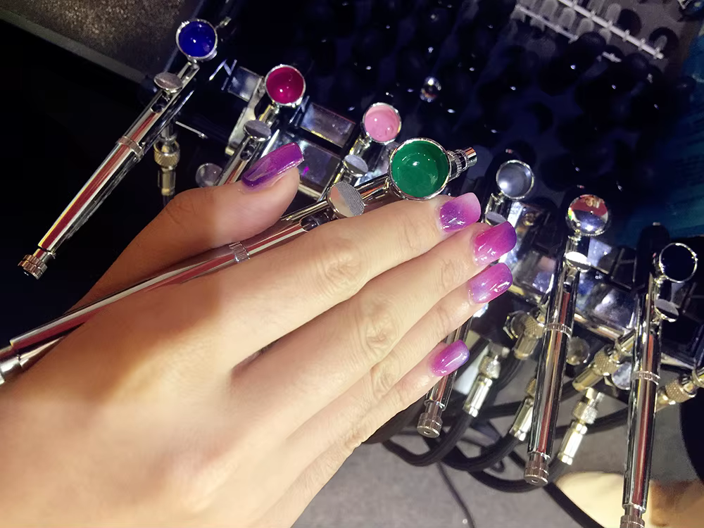 OPHIR aérographe Gel pour ongles manucure UV LED Gel