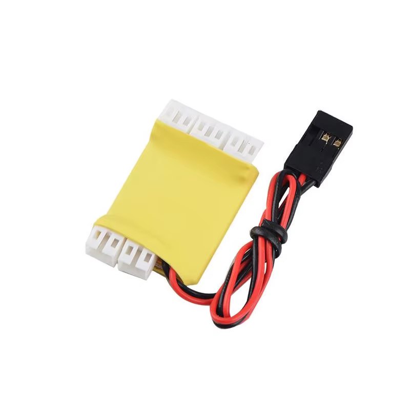 Kit de système d'éclairage RC 8 LED, lumières clignotantes de Simulation avec boîte de commande, accessoires RC pour avion hélicoptère RC