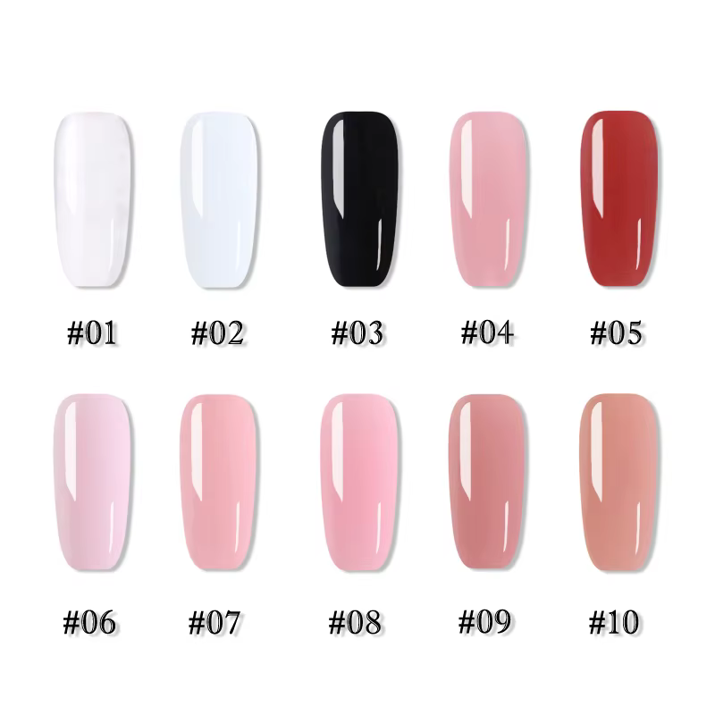 Dernière Gel acrylique 30g Poly Gel pour ongles Gel Semi-permanent pour Extension polygels Gel