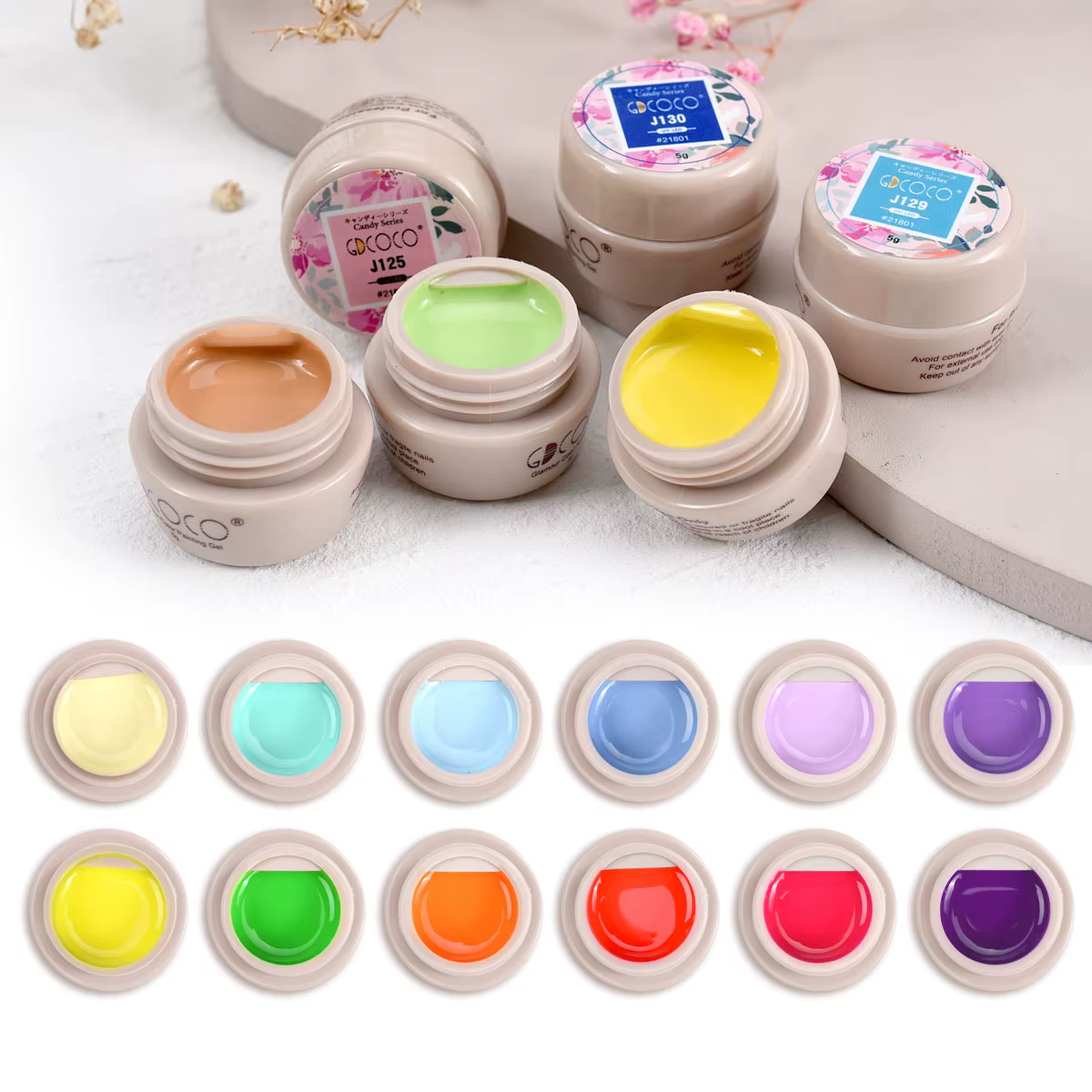 VENALISA métallisé argent miroir couleur or peinture Gel vernis Nail Art GDCOCO tremper UV LED