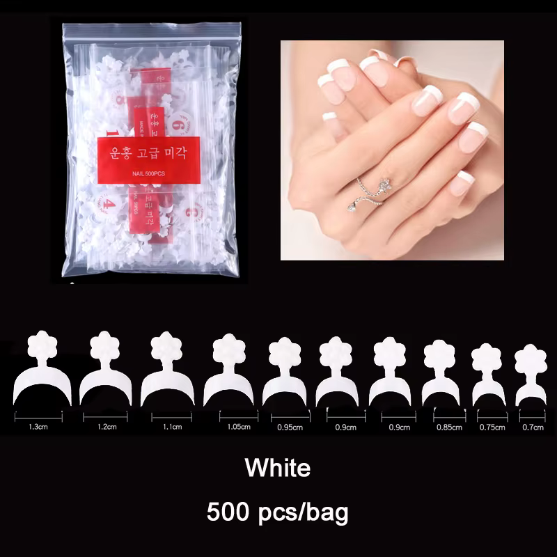 Pointes d'ongles 500 pièces/sac