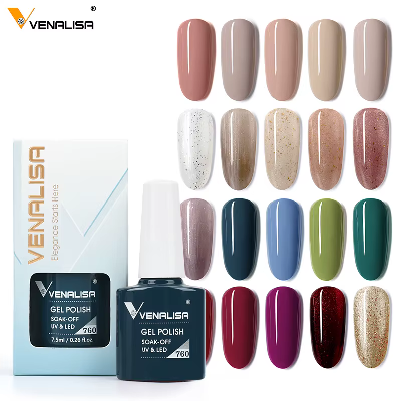 VENALISA 7.5ml vernis à ongles VIP4 HEMA gratuit Semi Permanent tremper UV LED