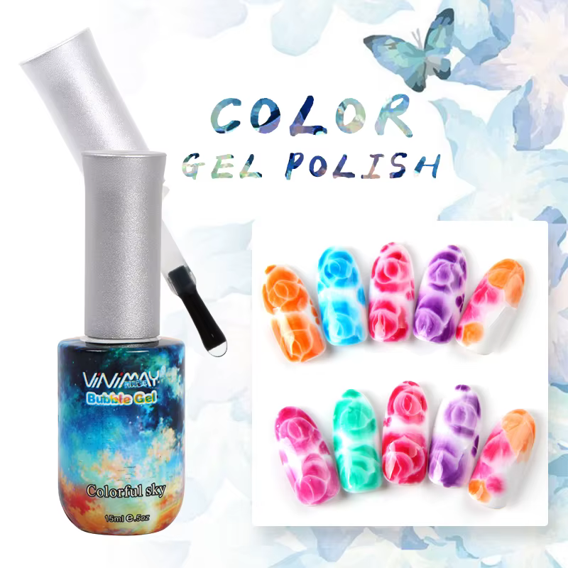 VINIMAY aquarelle encre Gel vernis à ongles floraison Gel magique tache bulle liquide bricolage