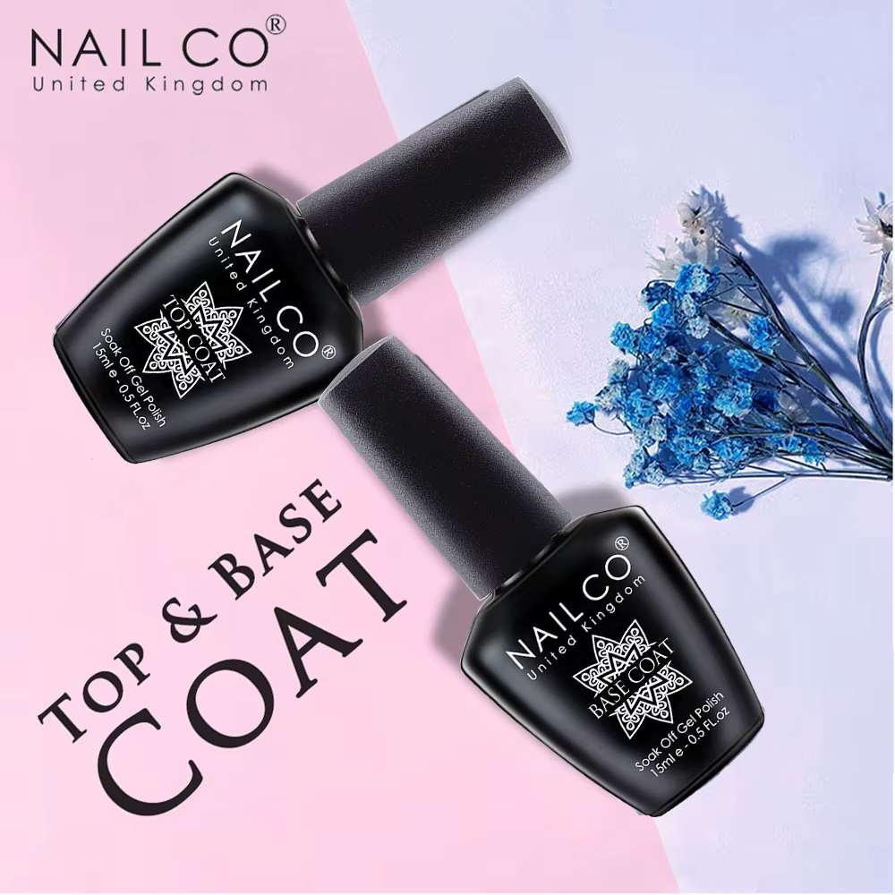 NAILCO nouvelle couche de finition de Base Gel UV vernis à ongles tremper le Lakiery Hybrydowe