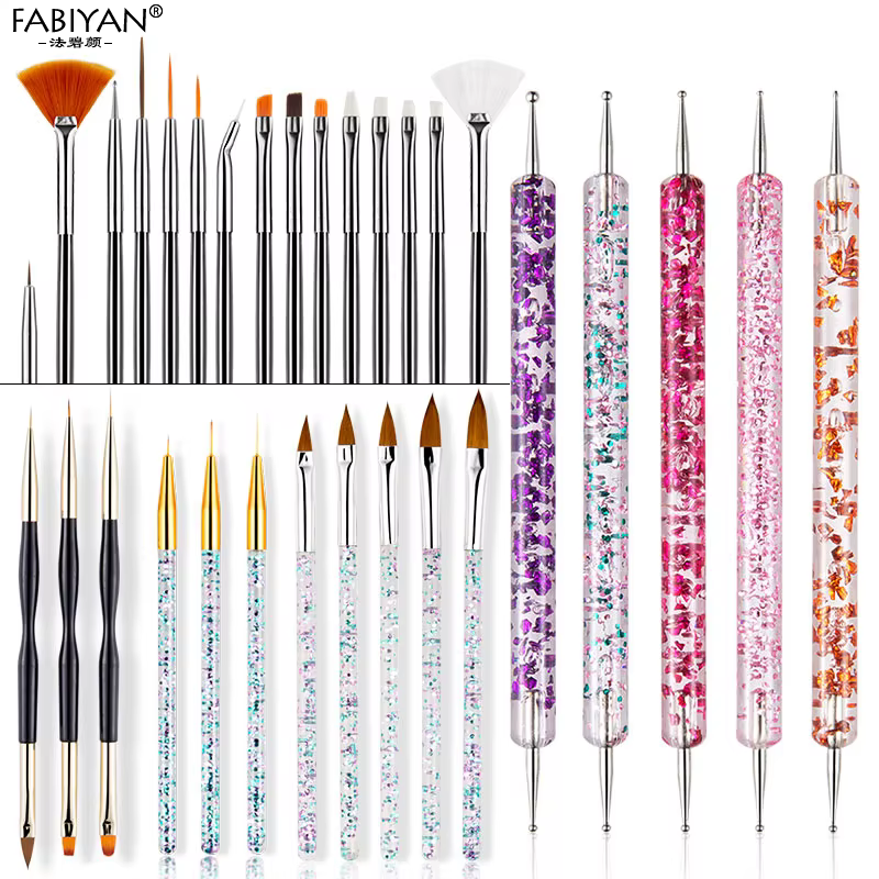 Kit de pinceaux pour nail art – Peinture