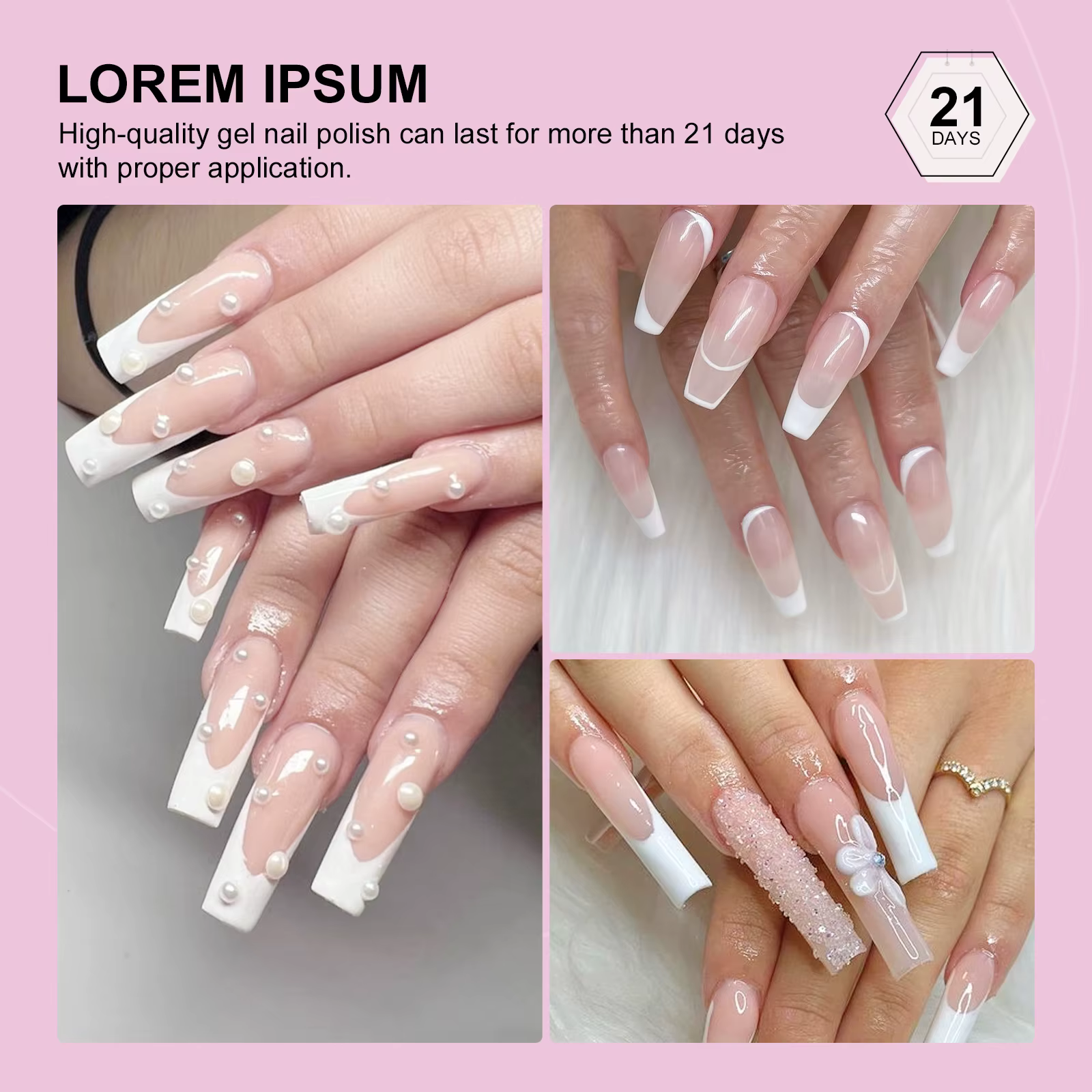 SAVILAND 10ml blanc Gel vernis à ongles Extension française UV LED Gel pointe