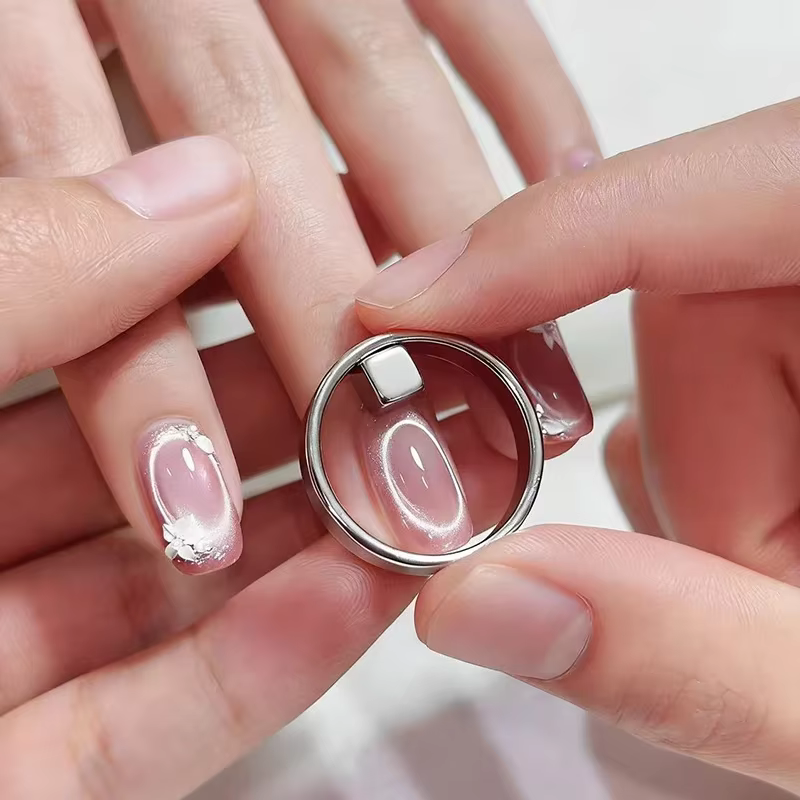 Nouvel Outil Magnétique Circulaire Effet Œil de Chat pour Nail Art