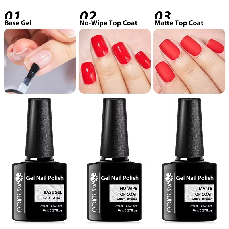 Kit de Gel à ongles fonctionnel 6 pièces-déshydrateur d'ongles