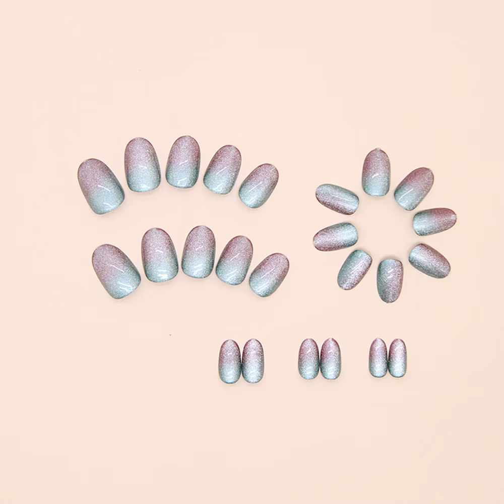Faux ongles moyens pour femmes et filles