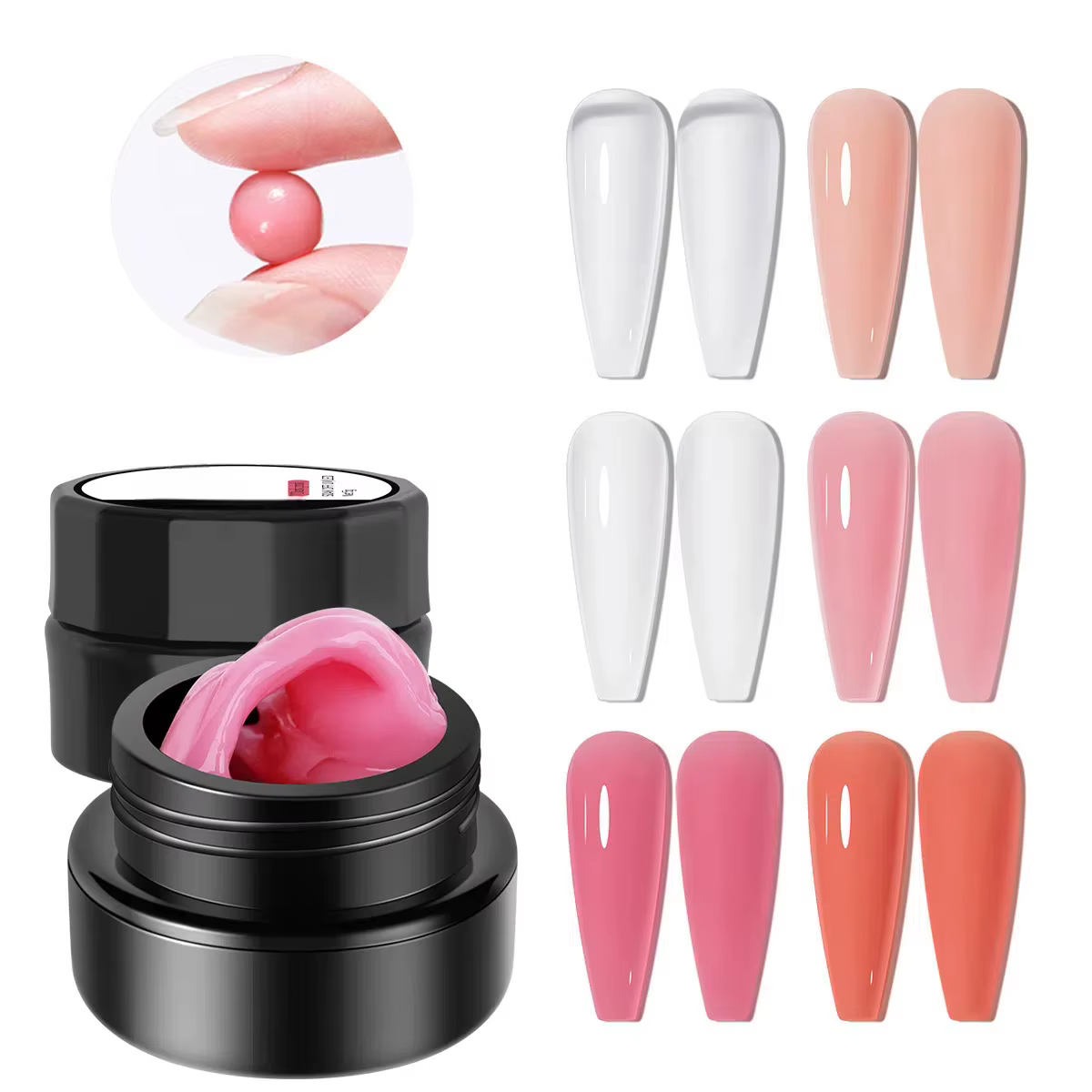 Pot-emballé de Gel de vernis UV de 5ml