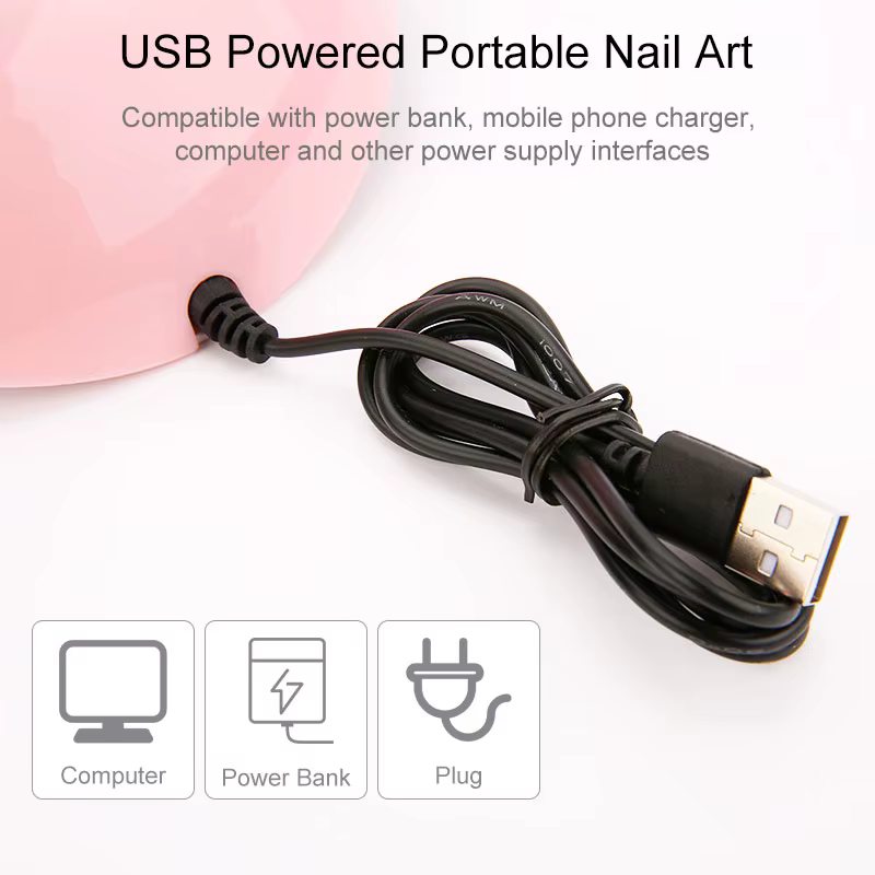 Lampe UV pour ongles, sèche-ongles à 18led