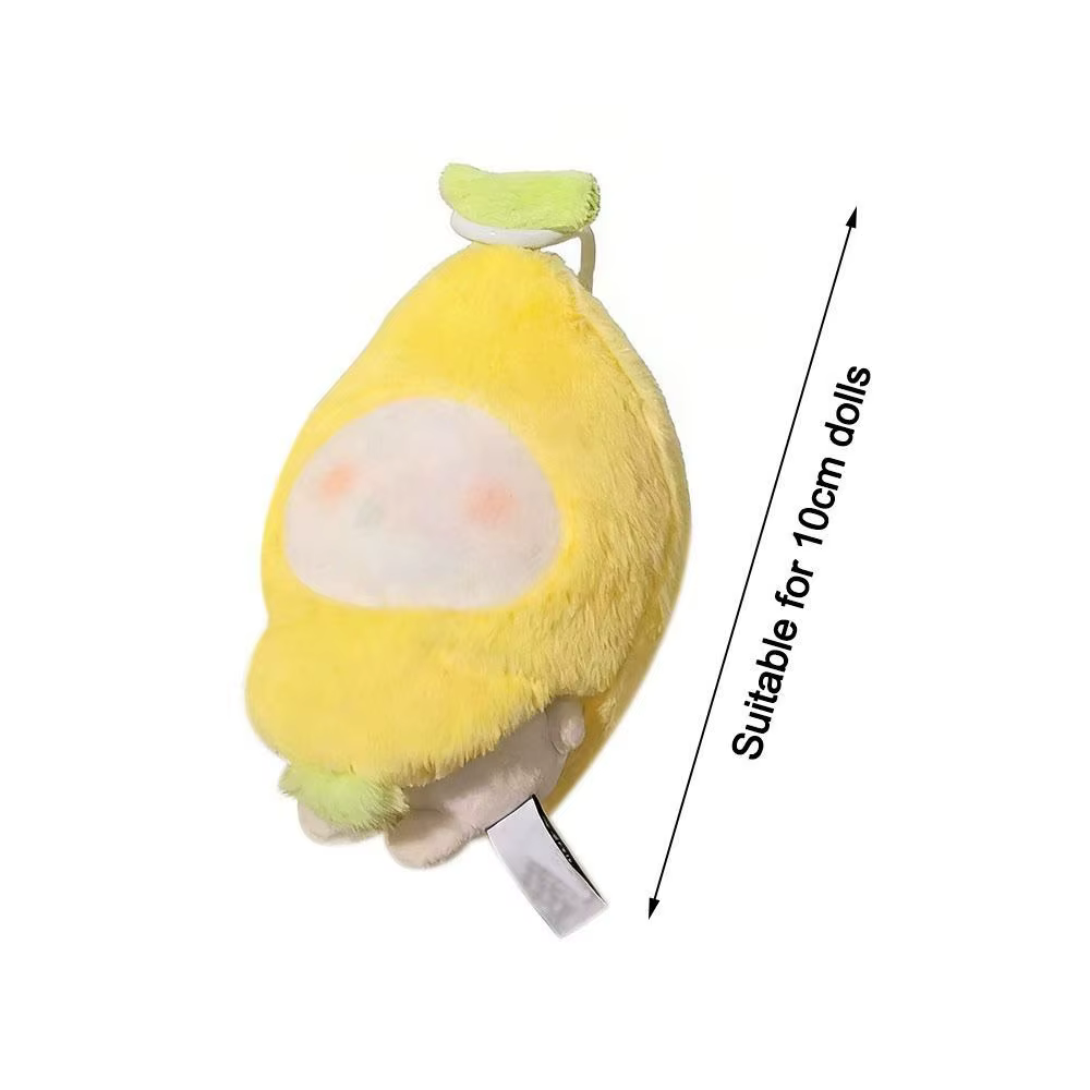 Accessoires de poupées animales Kawaii : couvre-tête de dessin animé, chapeau détachable, accessoires vestimentaires, porte-clés de sac à dos, pendentif castor