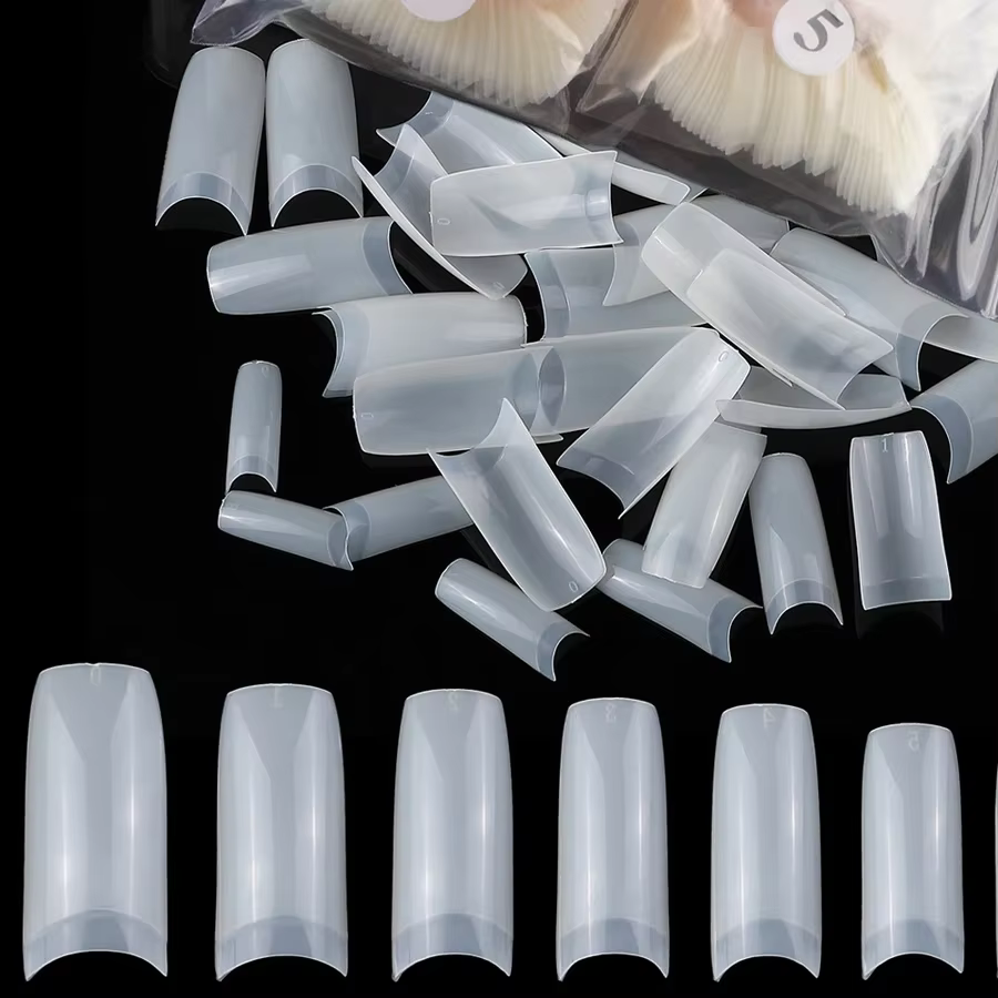 Ensemble de faux ongles français naturels
