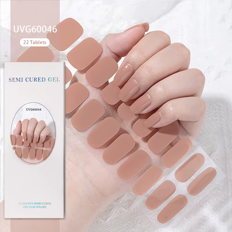 Patch pour ongles en Gel Semi-durci pour manucure française