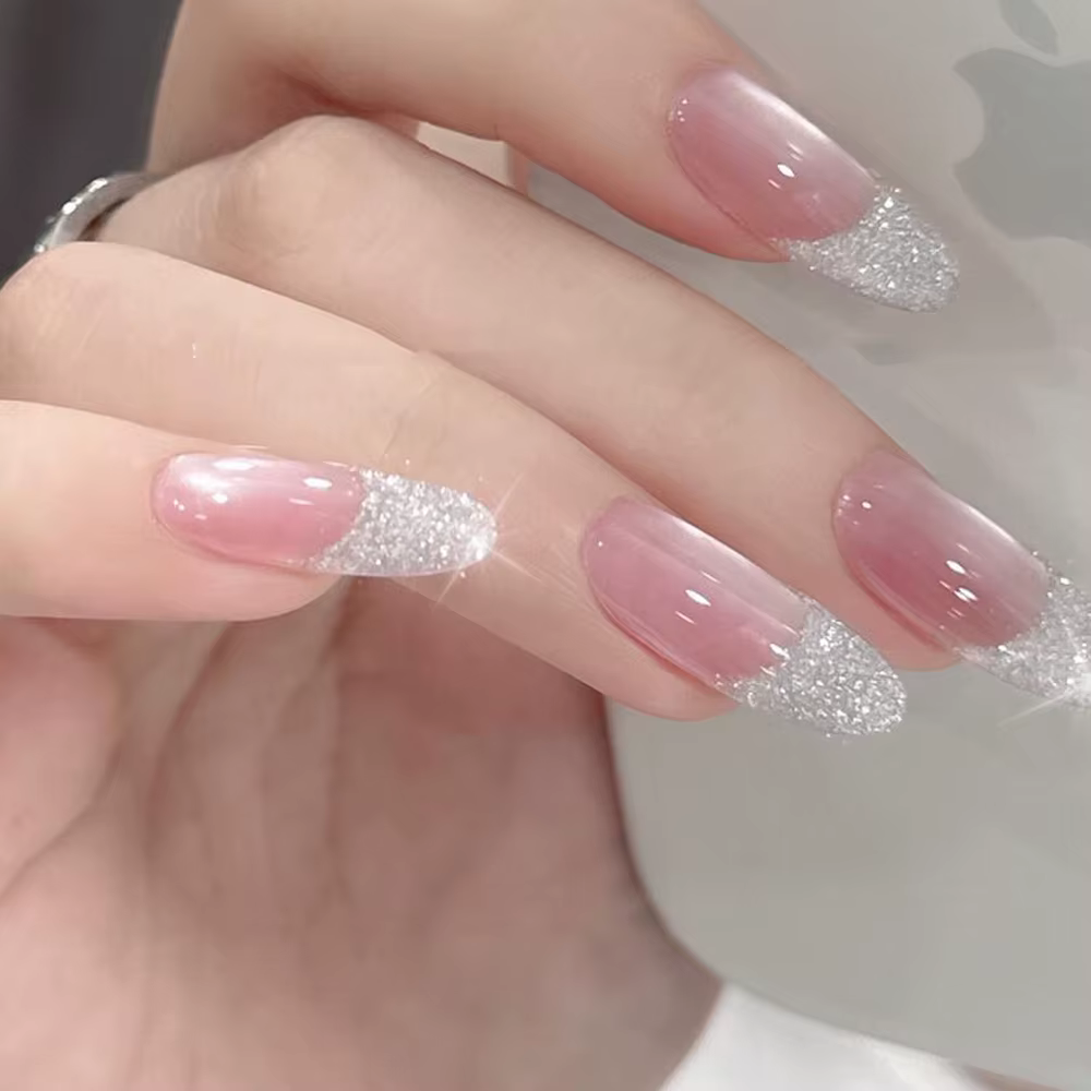 Poudre à paillettes pour ongles