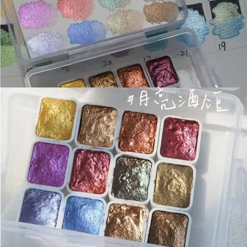 Pigment solide pour ongles