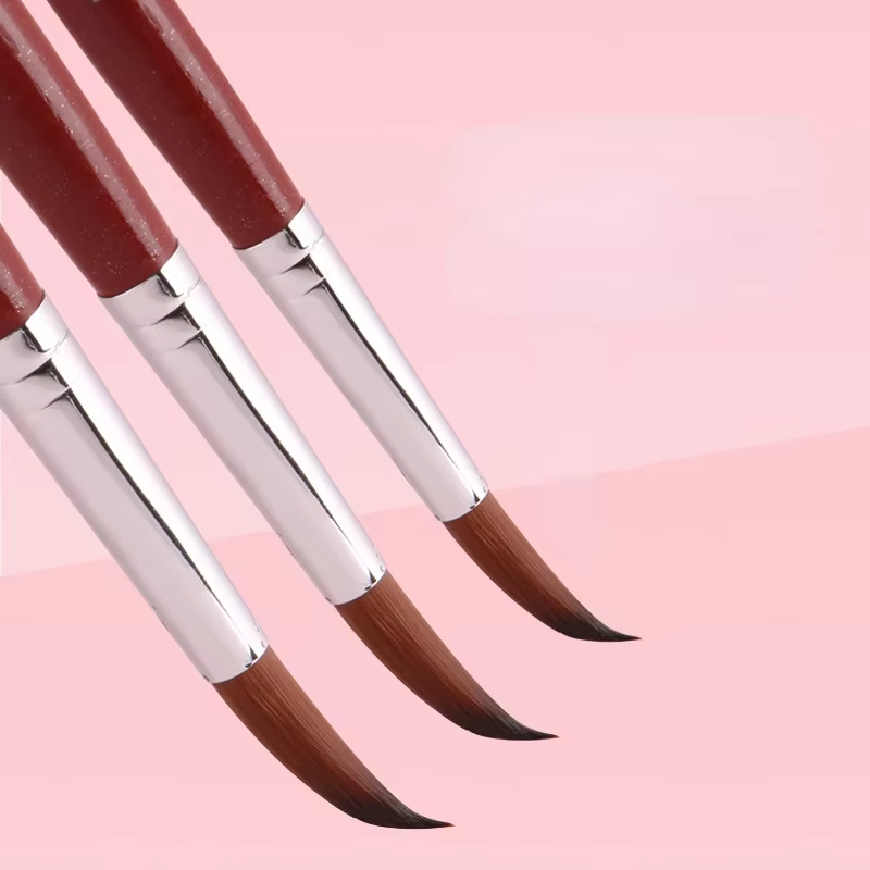 Kolinsky – brosse à ongles en acrylique