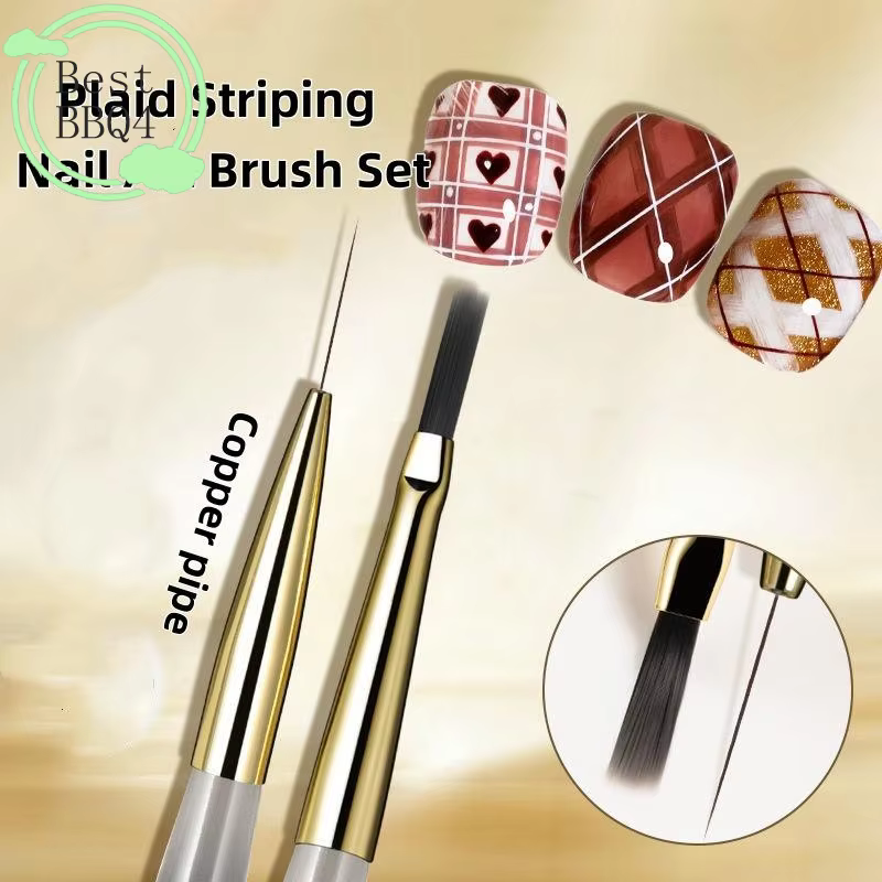 (BBQ4) 1/5/6 Pcs Pinceaux à ongles pour nail art