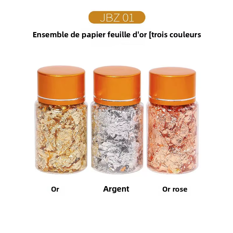 Flocons de manucure à paillettes