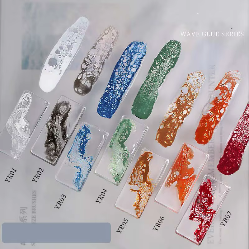Vernis à ongles Gel liquide floraison vague de mer