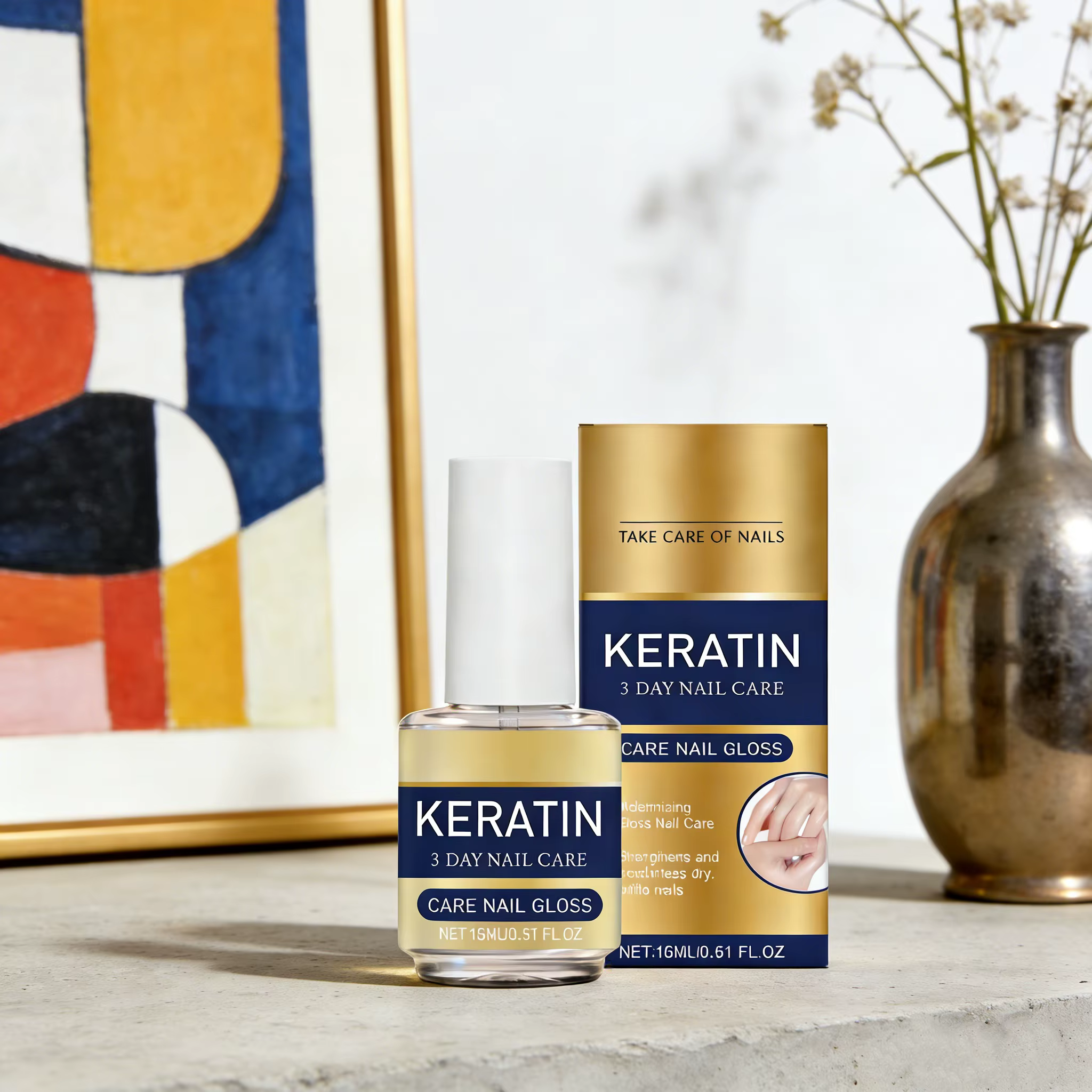 Sérum de Soin des Ongles : Traitement Nutritionnel pour Ongles Abîmés