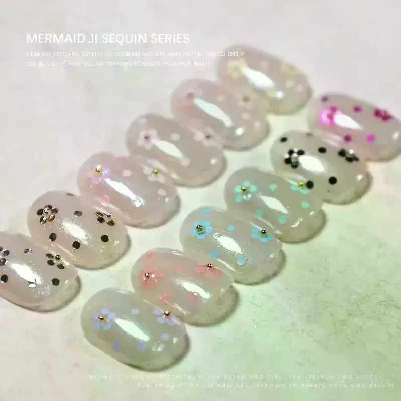 Mini paillettes scintillantes pour ongles