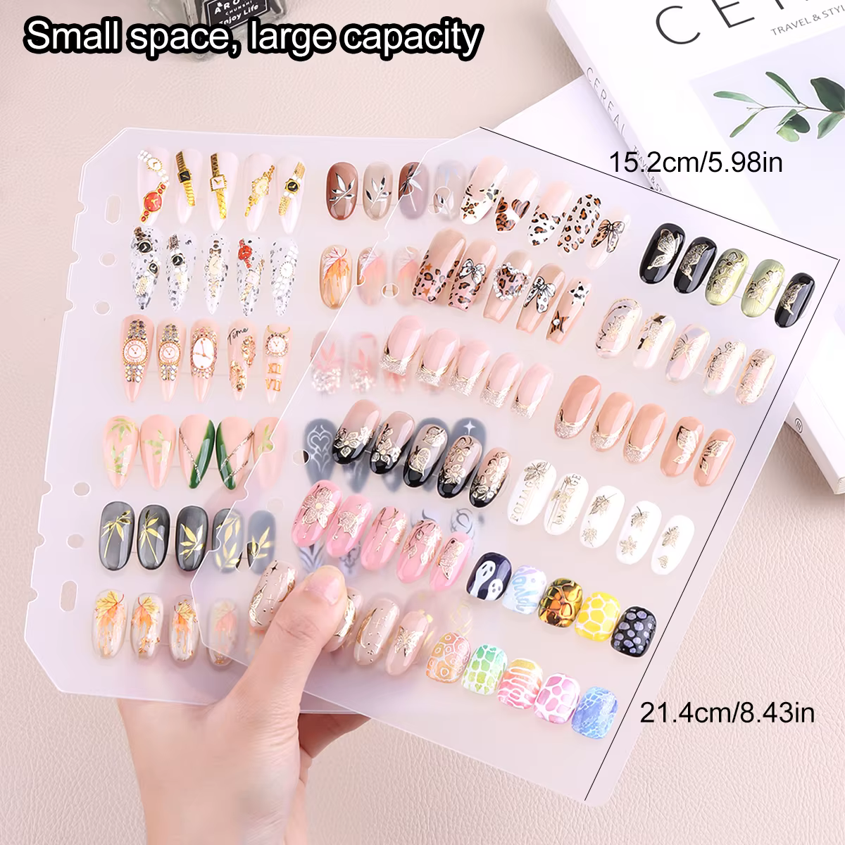 Livre de vitrine pour Nail Art