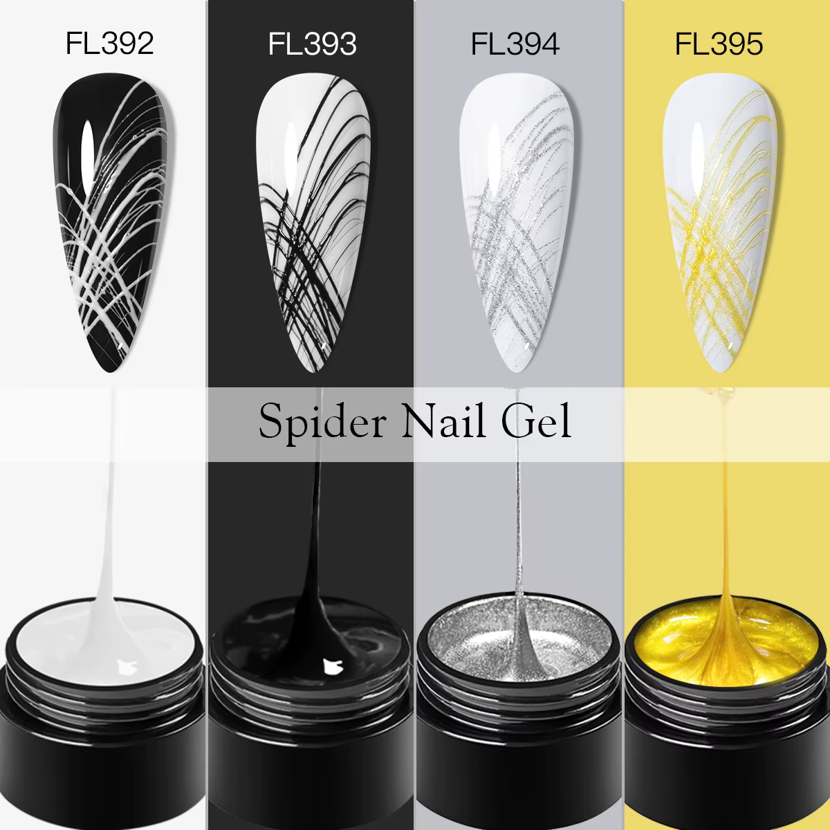 Kit de peinture araignée pour ongles