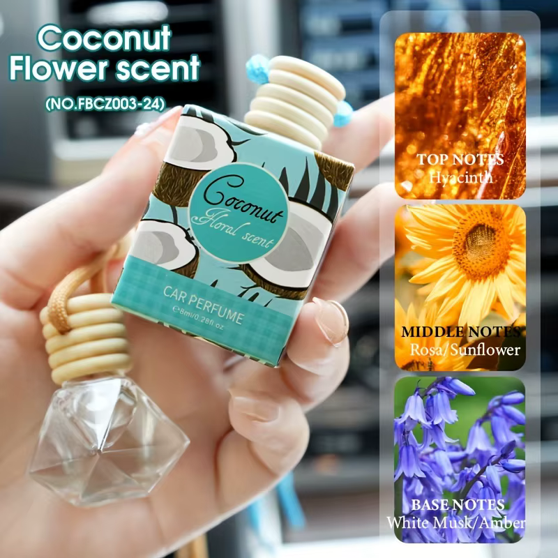 Désodorisant de voiture, parfum longue durée, adapté à la voiture, à la maison, au bureau, à la salle de bain, à la chambre à coucher, aromathérapie intérieure de voiture ﻿