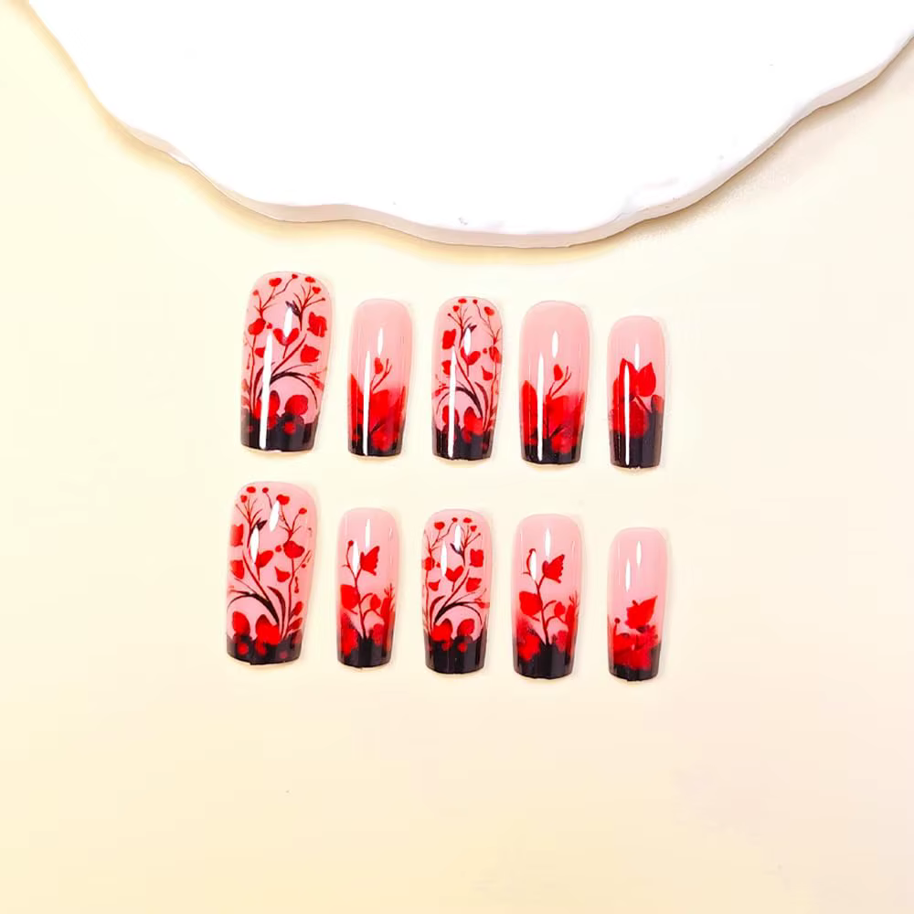 Faux ongles à presser de taille moyenne