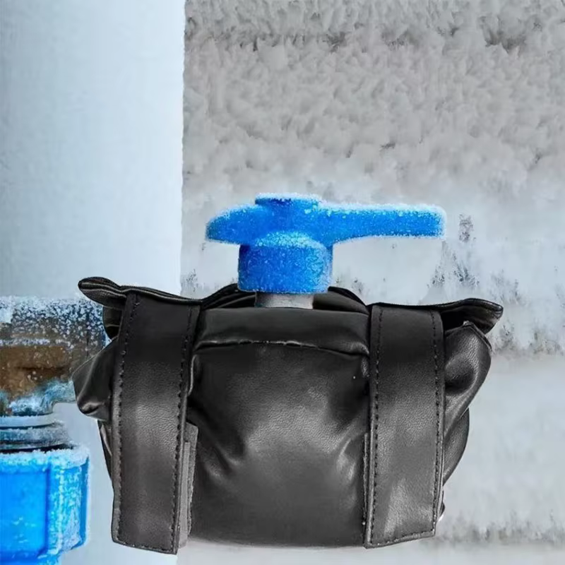 Couvercles de robinet d'extérieur pour l'hiver, protection contre le gel pour robinet d'eau isolé anti-gel, enveloppe isolante étanche pour robinet d'eau