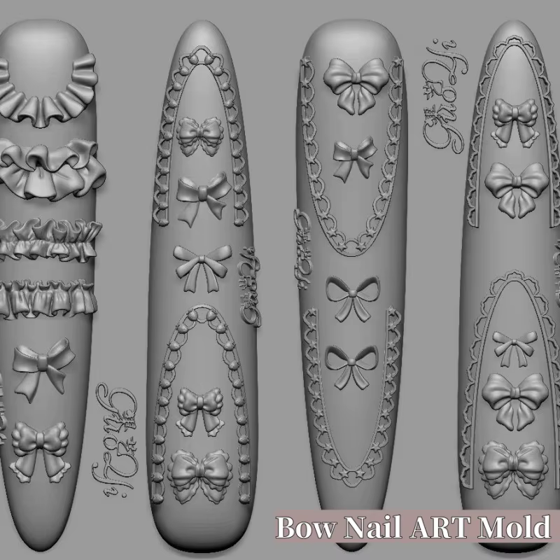 Pochoirs de modèle d'art d'ongle