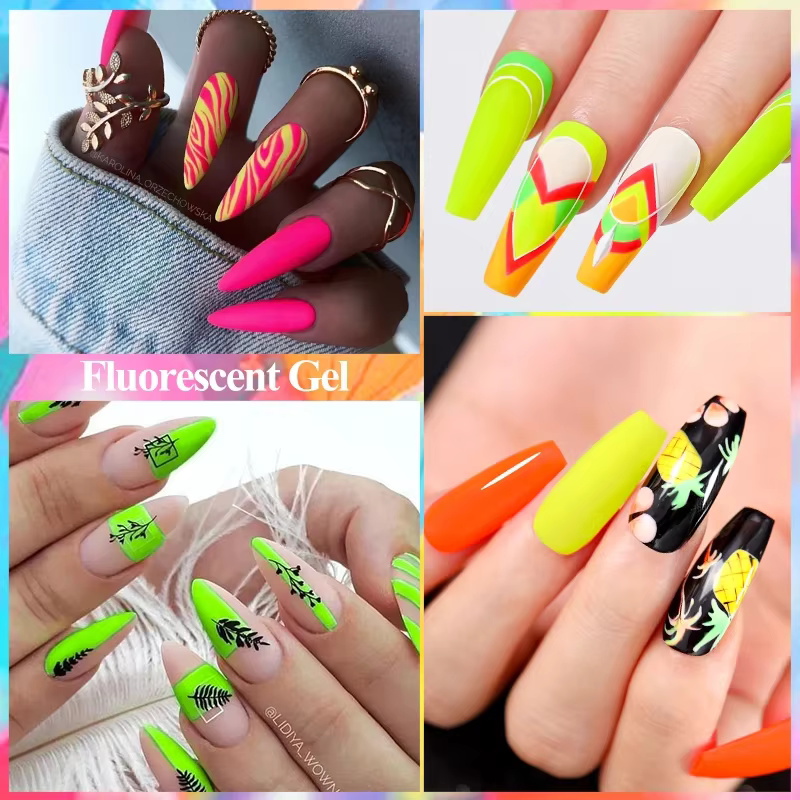 Vernis à ongles Gel Fluorescent 8ml