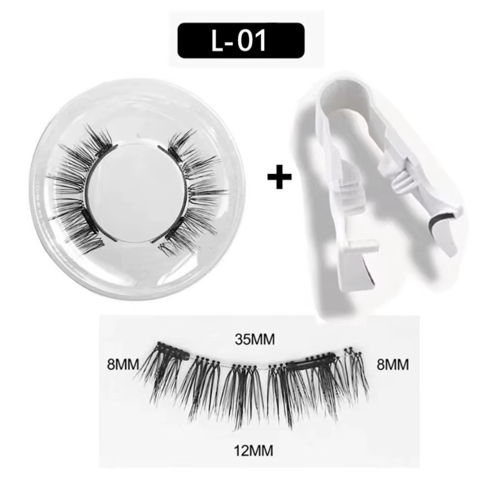 Faux cils magnétiques sans colle