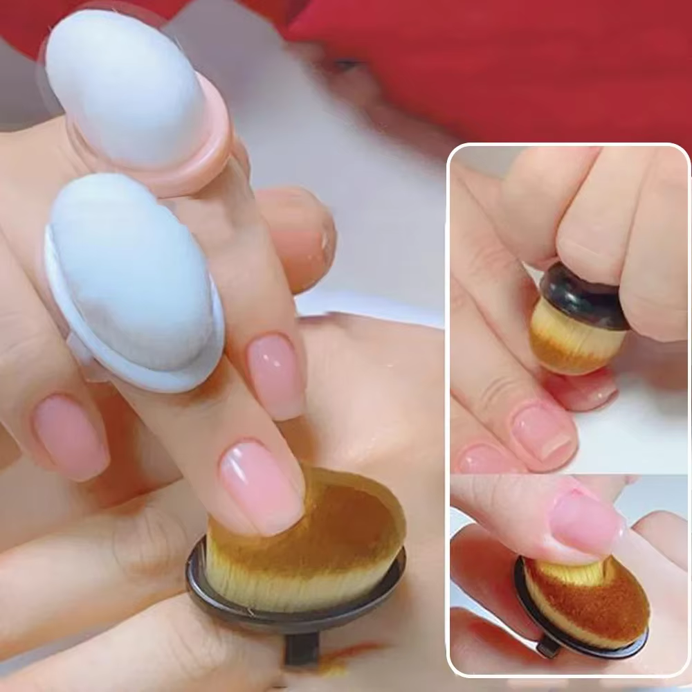 Brosse professionnelle anti-poussière pour ongles