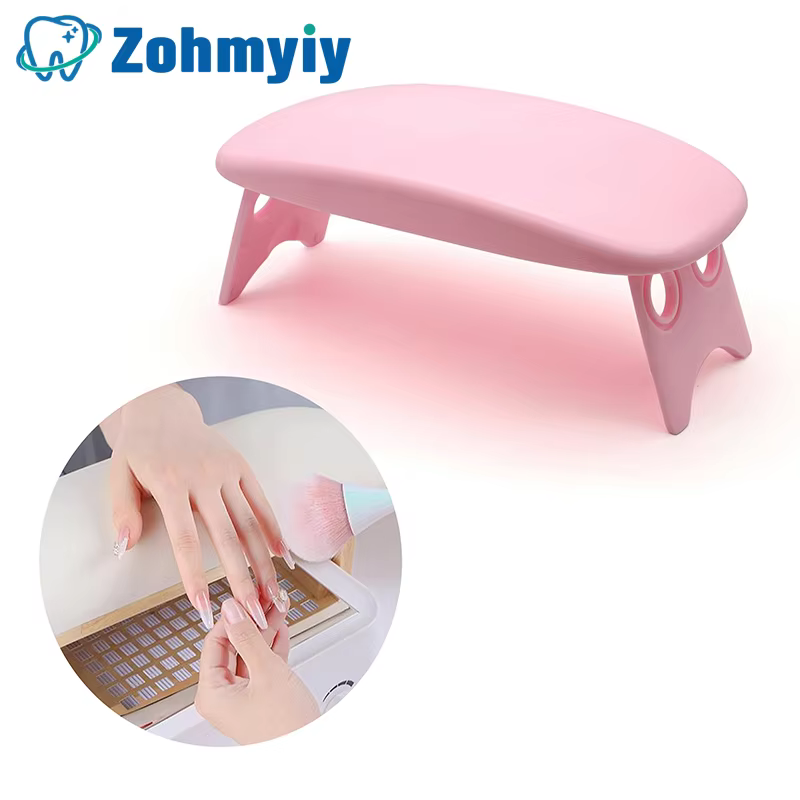 Support de manucure pliable pour les mains