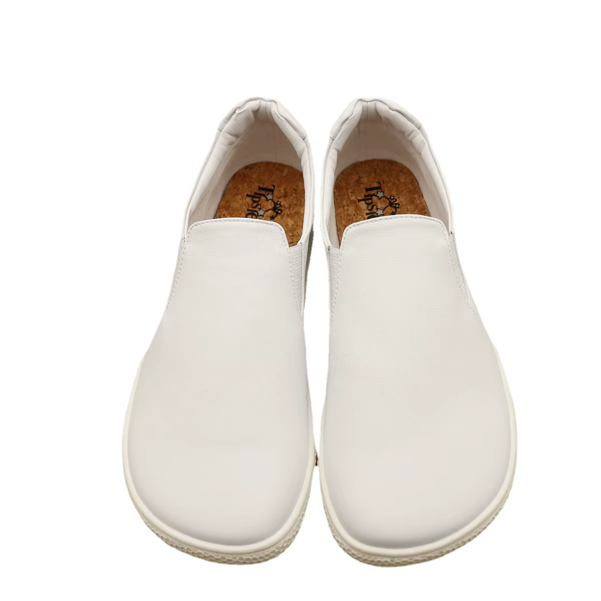 Tipsietoes-Boîte de Parker en Cuir Pieds Nus pour Femme, Semelle Plate et Souple, ontariDstress, Plus Large, observateur et Minimaliste, Automne 2025