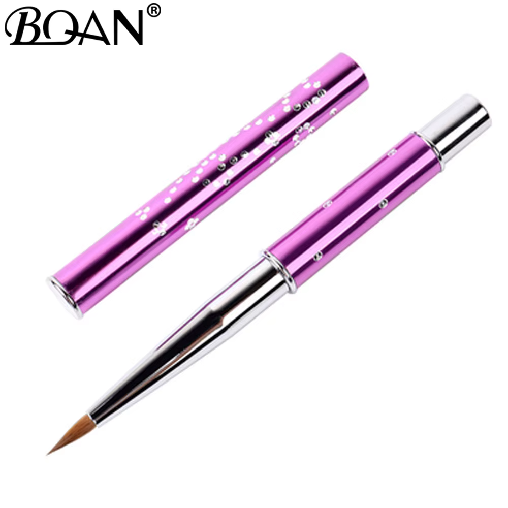 BQAN 1 pièce Pinceau à ongles 3D violet