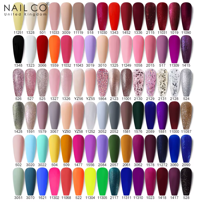 NAILCO hiver série couleur Gel vernis à ongles 15ML Semi Permanent tremper Gel