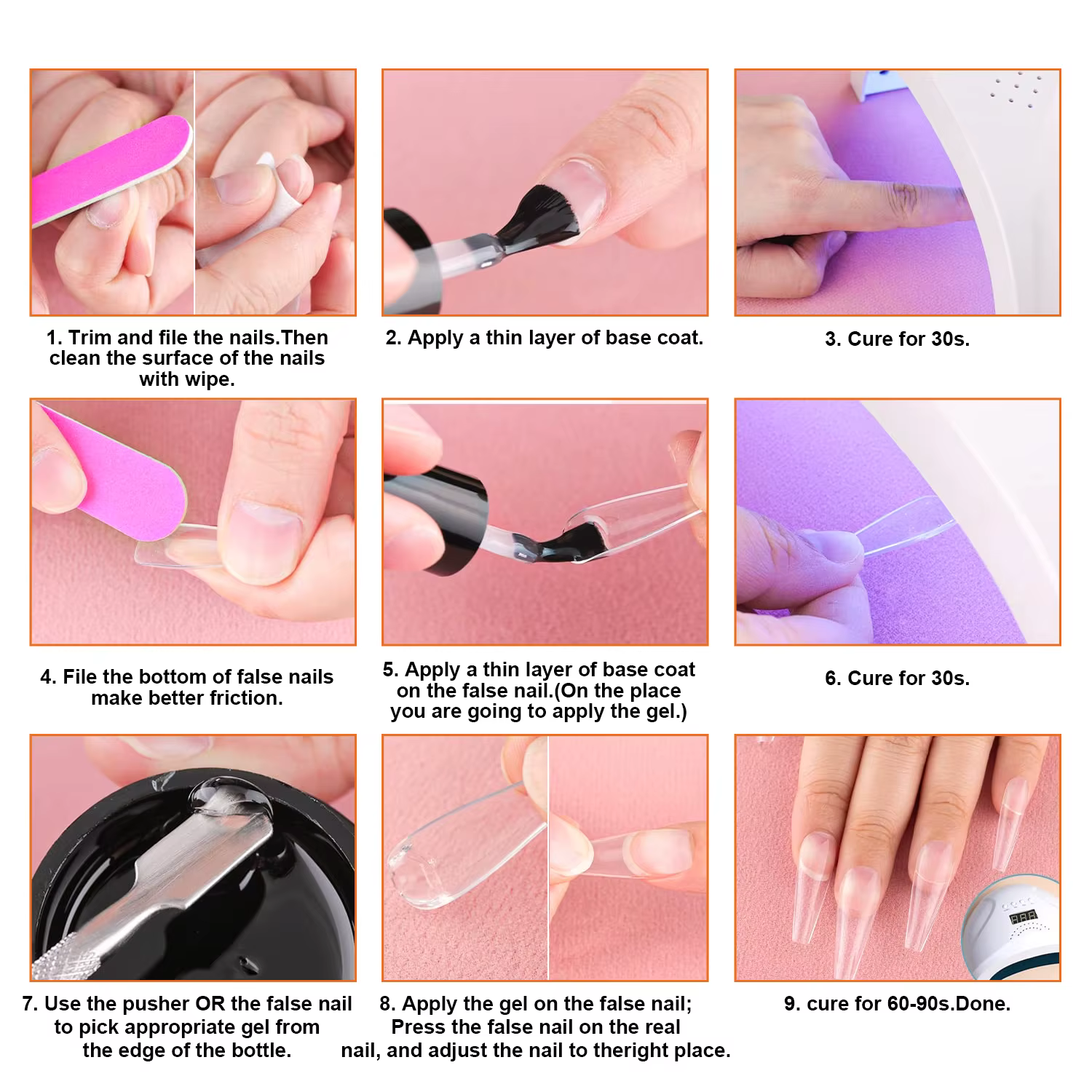 Gel de colle pour ongles solide 15G