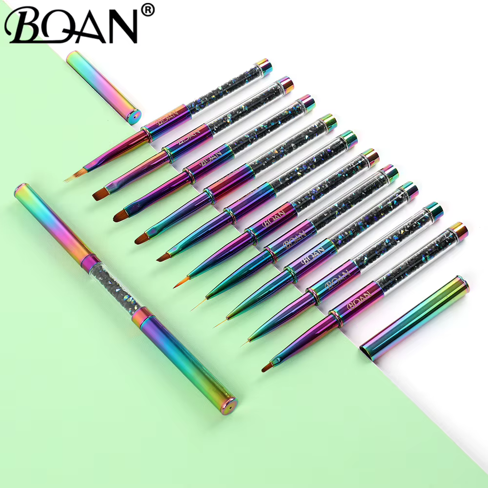 BQAN Pinceau à ongles Rainbow Liner