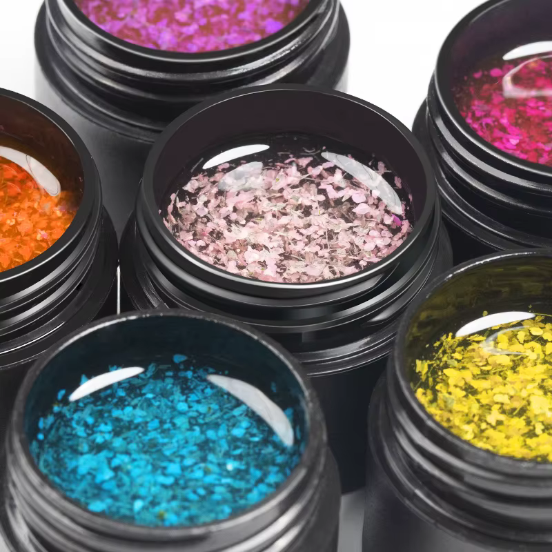Vernis à ongles Gel à fleurs séchées
