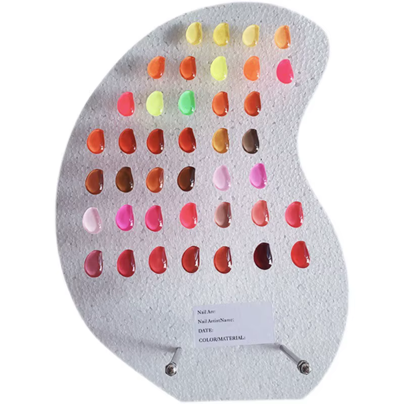 Présentoir pour faux ongles en acrylique, outil de manucure