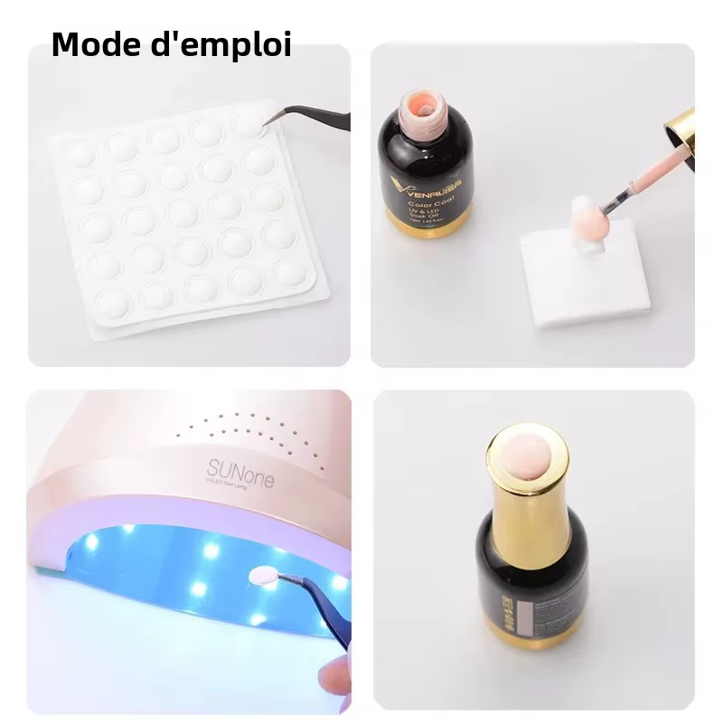 Autocollants de couleur pour vernis à ongles en gel