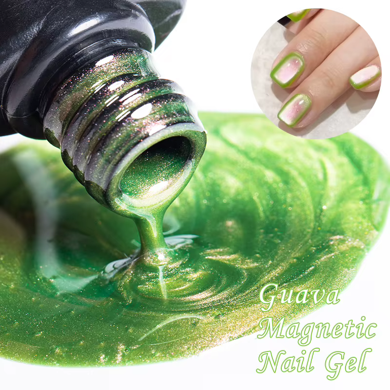 MTSSII 7ml goyave chat vernis à ongles magnétique doux vert émeraude