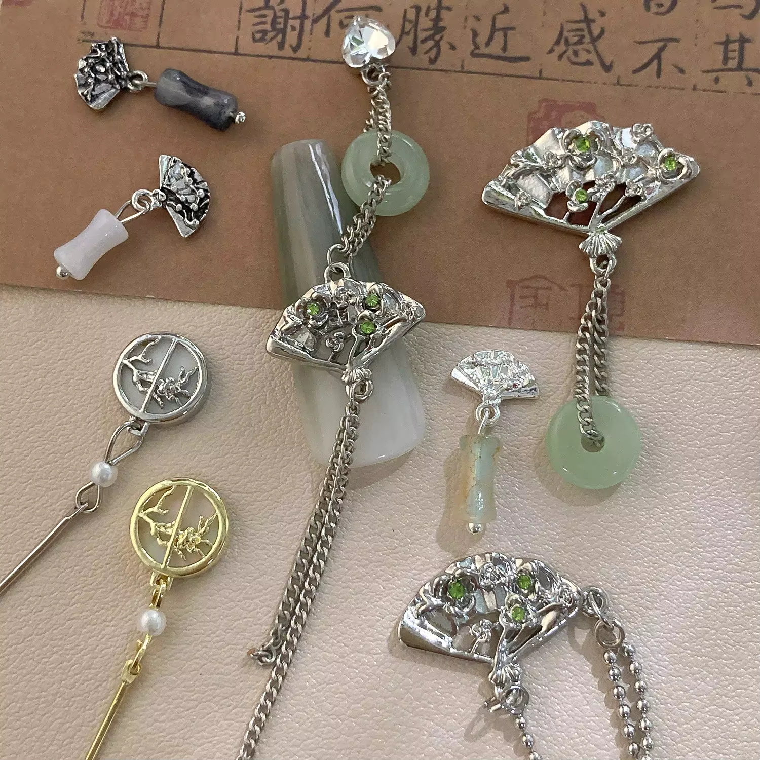 Accessoires pour Nail Art anciens texturés de qualité supérieure