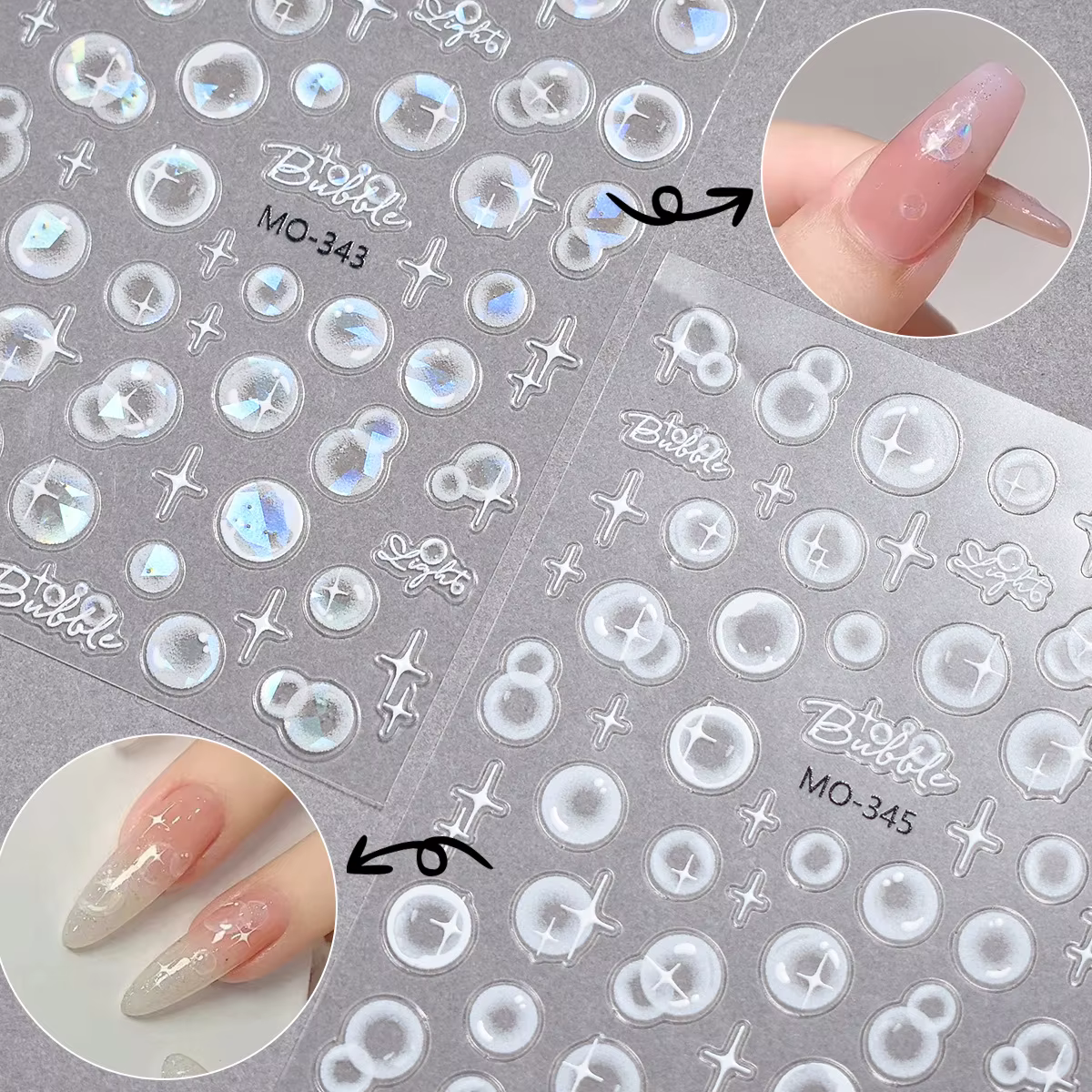 Autocollants de décoration pour ongles